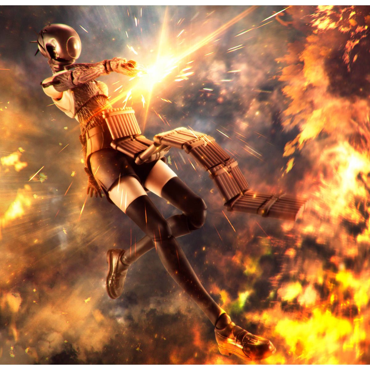 S.H.Figuarts – Bomb (Reze Arc) Action Figure
