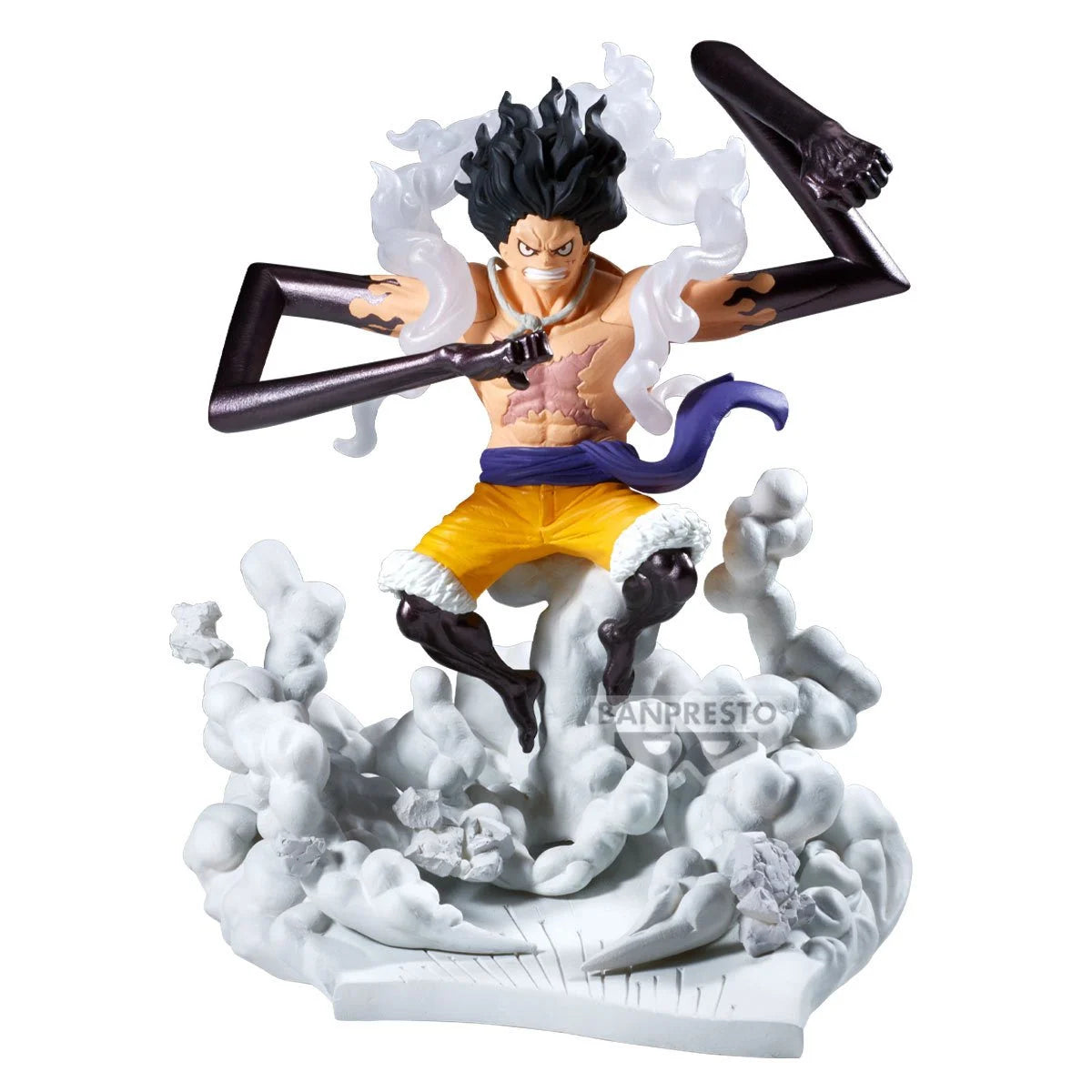 Banpresto – Monkey D. Luffy Gear 4 Senkozekkei Statue