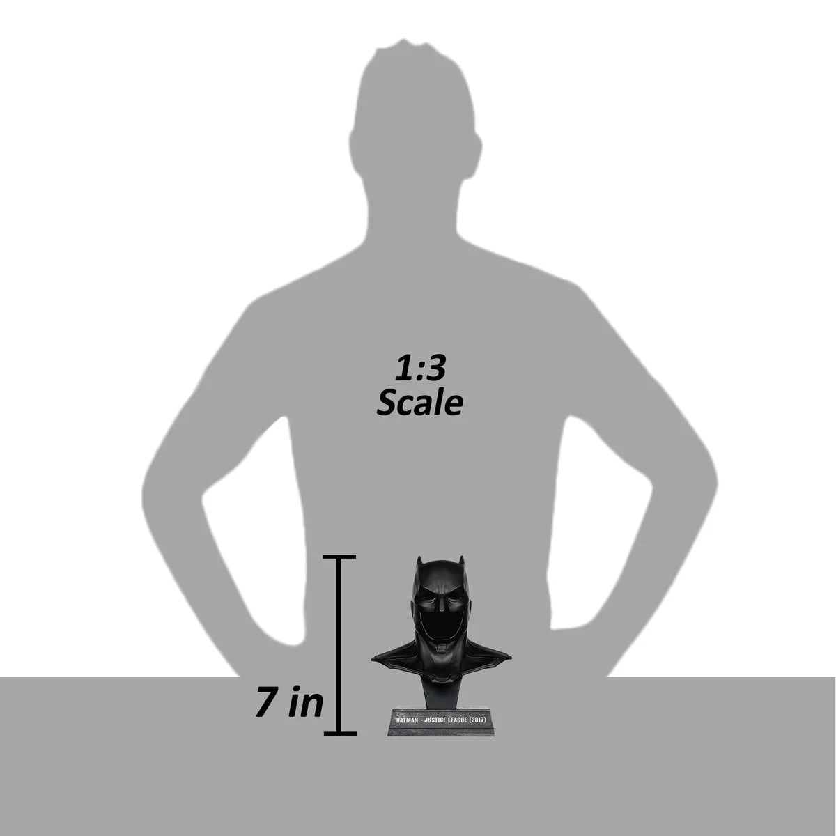 DC Direct – Batman (Justice League) 1:3 Scale Cowl Prop Replica