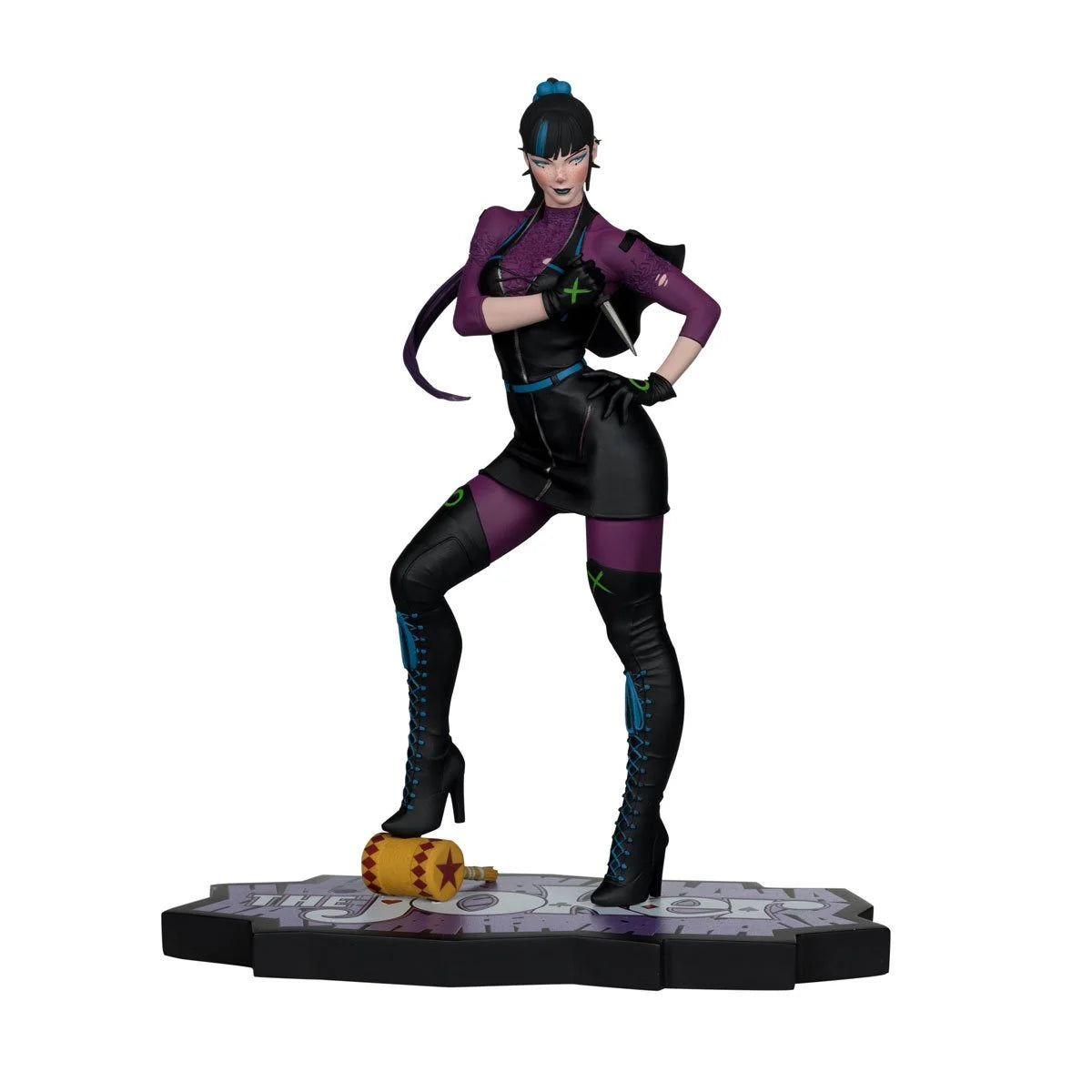 DC Direct – Punchline (The Joker Purple Craze) 1:10 Scale Artgerm Statue (Limited Edition)