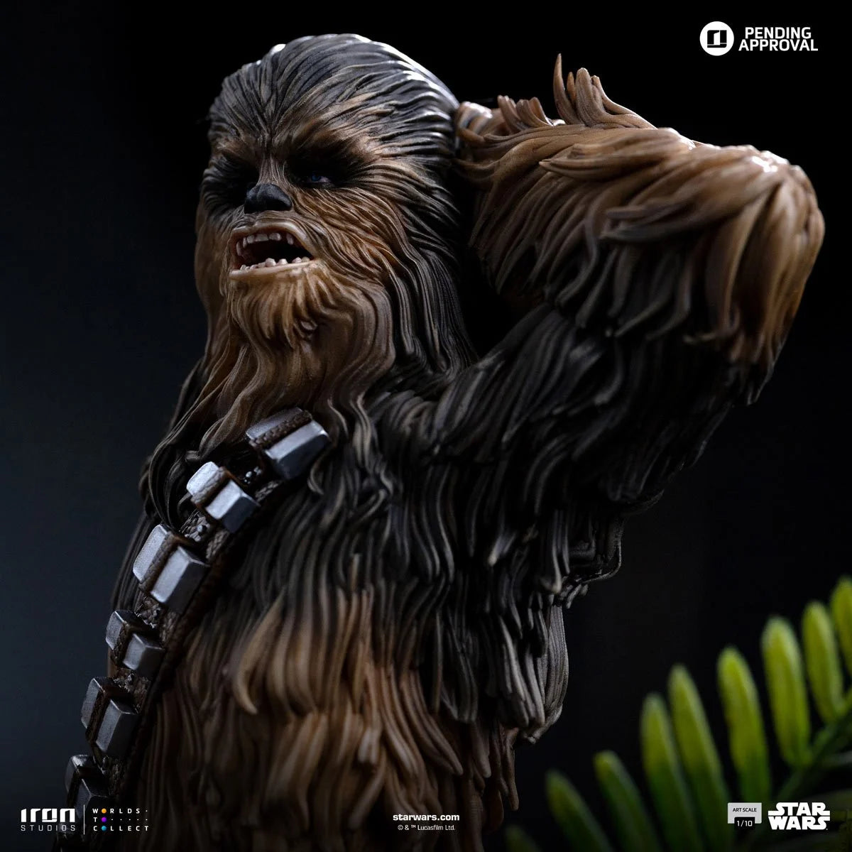 Iron Studios – Chewbacca & Tokkat 1:10 Art Scale Limited Edition Statue