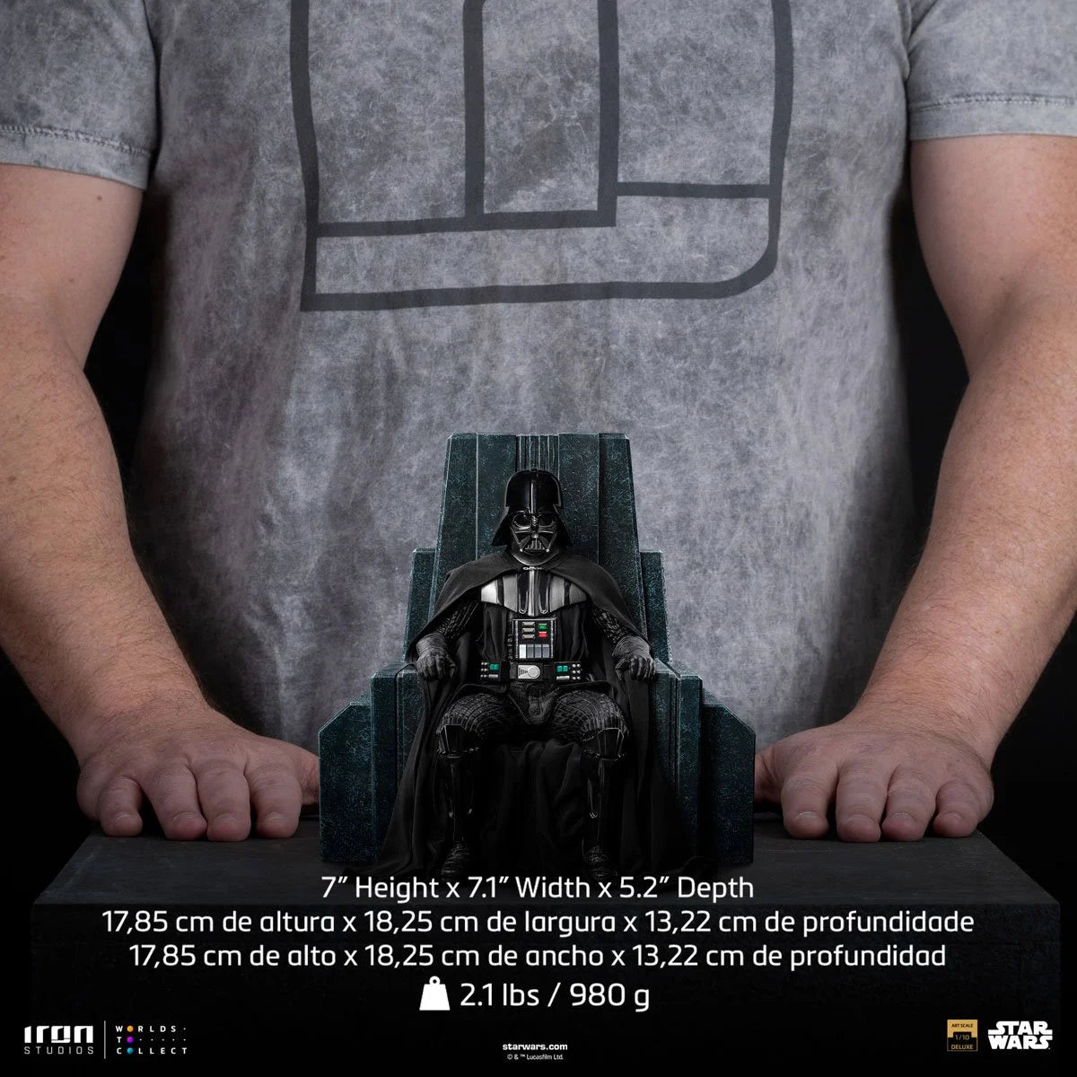 Iron Studios – Darth Vader on Throne 1:10 Art Scale Limited Edition Statue