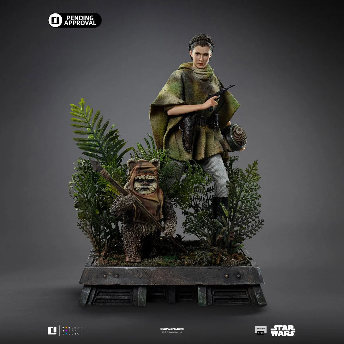Iron Studios – Leia & Wicket 1:10 Art Scale Limited Edition Statue