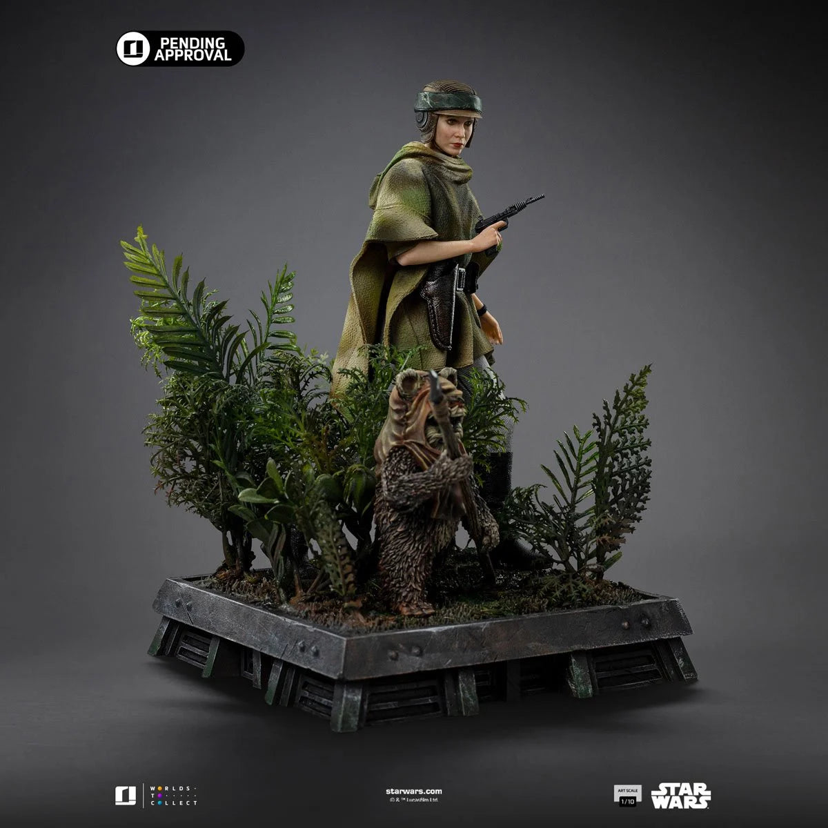 Iron Studios – Leia & Wicket 1:10 Art Scale Limited Edition Statue