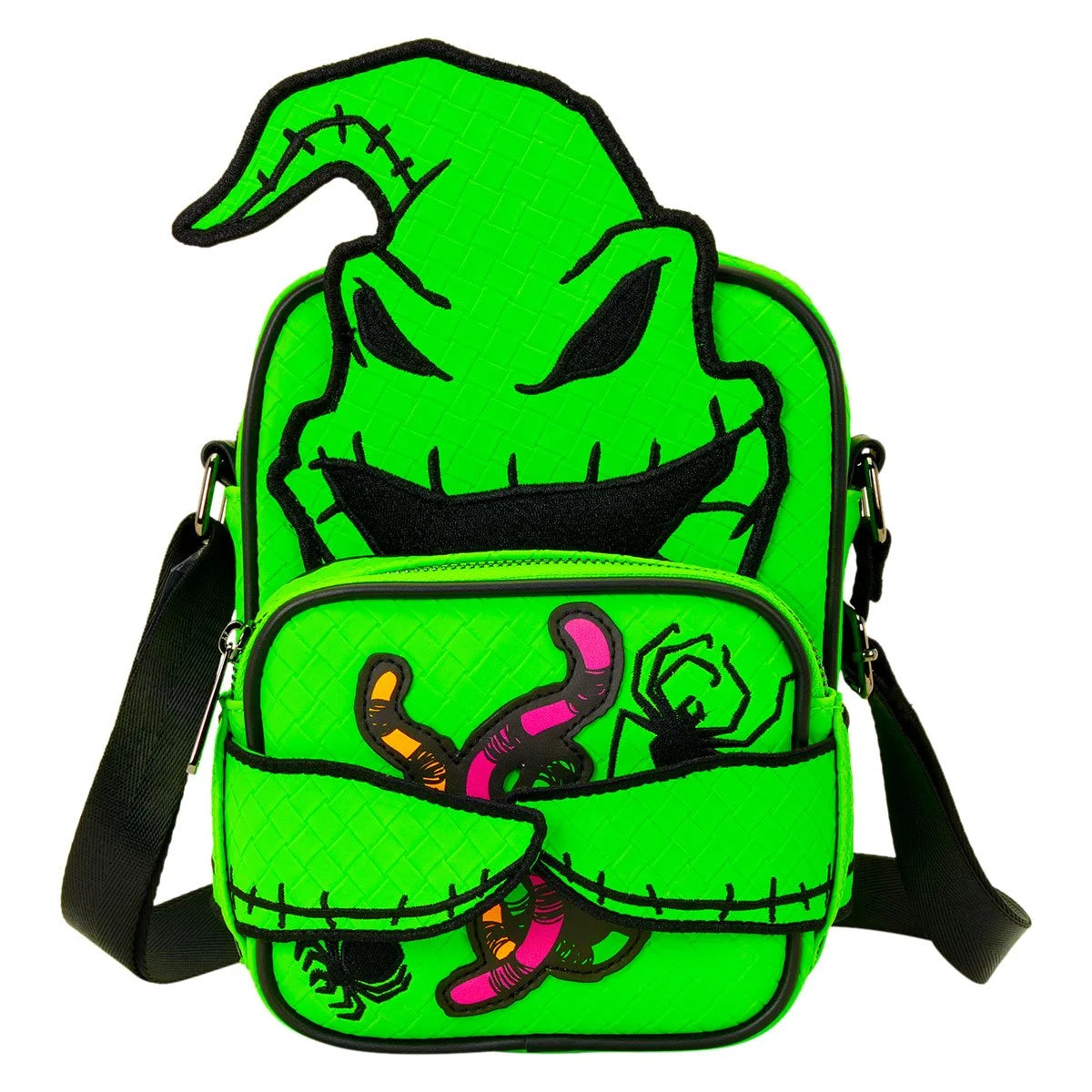 Loungefly – The Nightmare Before Christmas Oogie Boogie Glow Crossbuddies Bag