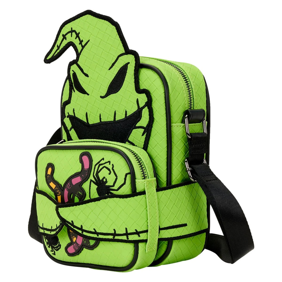 Loungefly – The Nightmare Before Christmas Oogie Boogie Glow Crossbuddies Bag