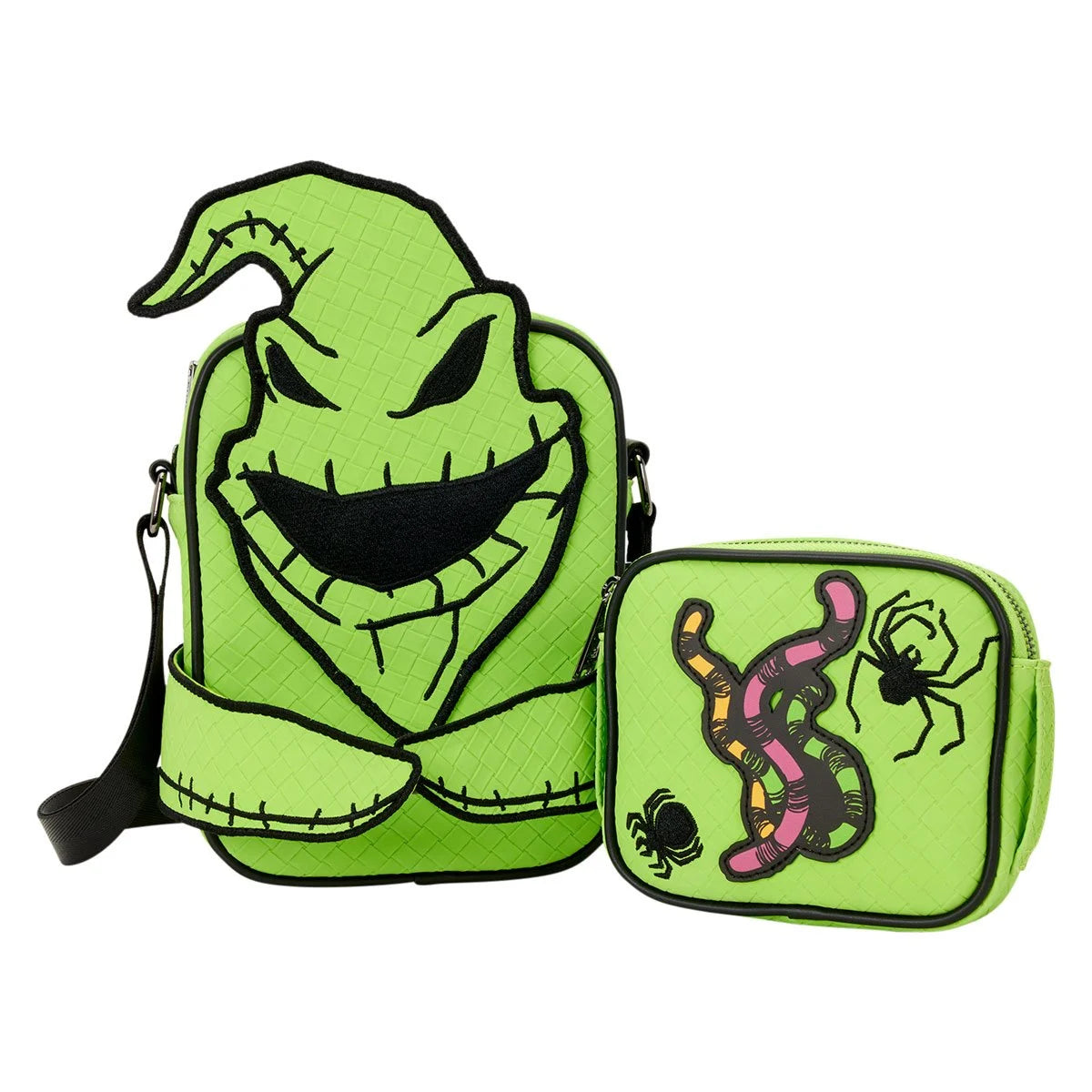 Loungefly – The Nightmare Before Christmas Oogie Boogie Glow Crossbuddies Bag