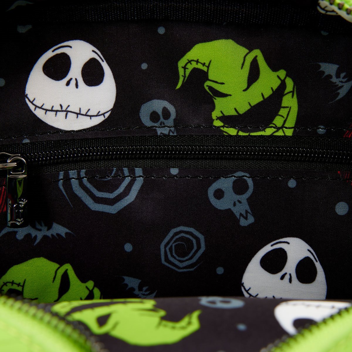 Loungefly – The Nightmare Before Christmas Oogie Boogie Glow Crossbuddies Bag