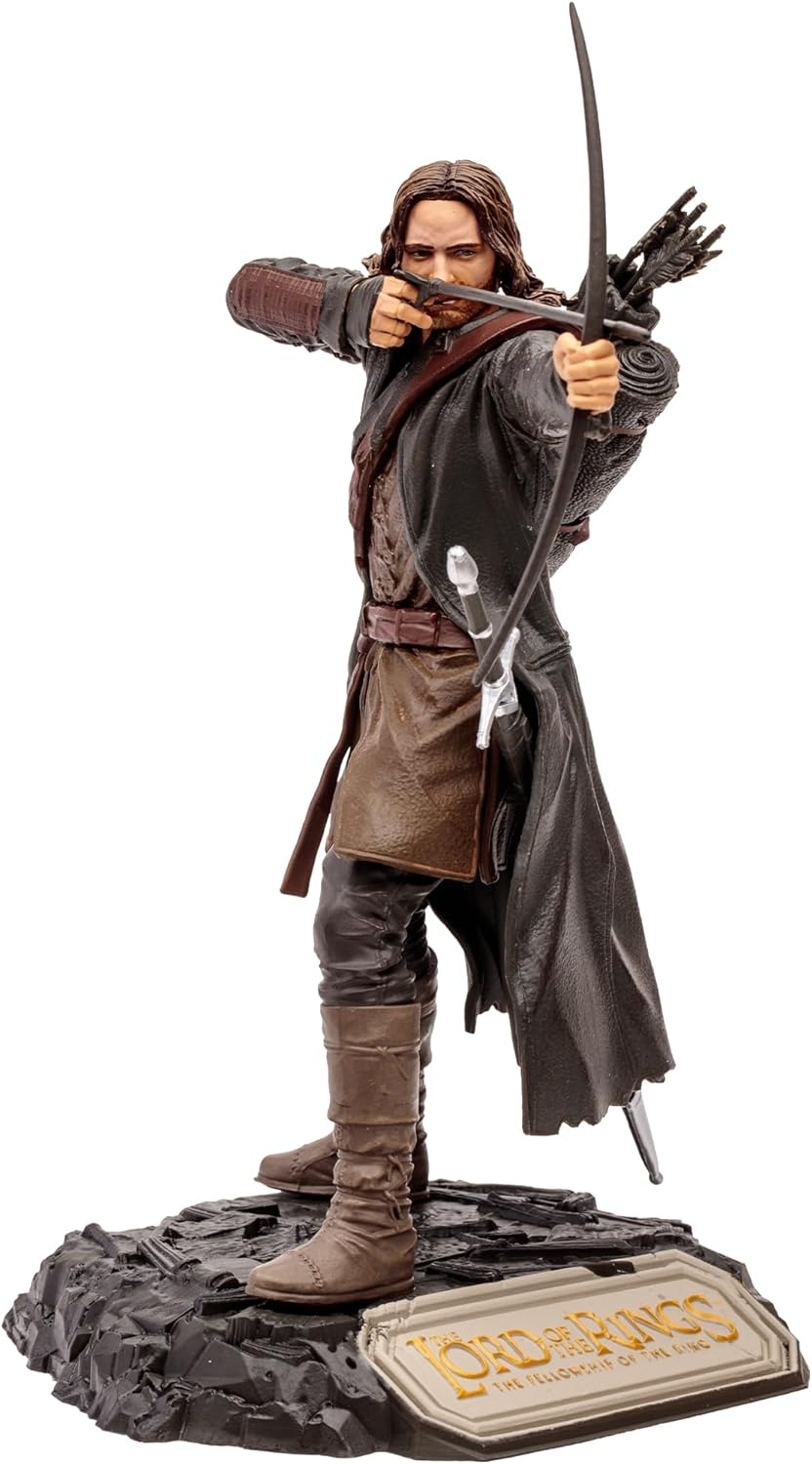 Movie Maniacs – Aragorn (WB 100th Anniversary) Posed Figure (Limited Edition)