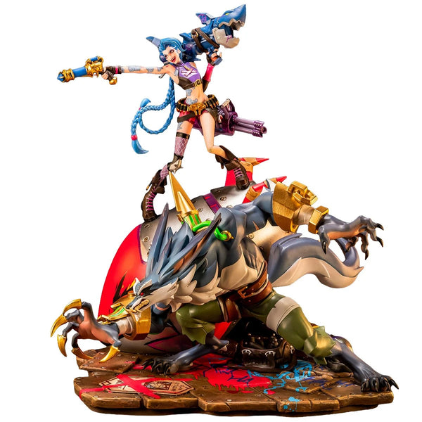 PureArts – Jinx & Warwick 1:10 Scale Resin Statue
