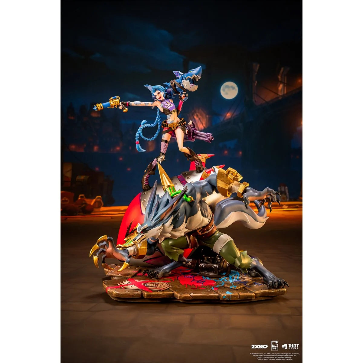 PureArts – Jinx & Warwick 1:10 Scale Resin Statue