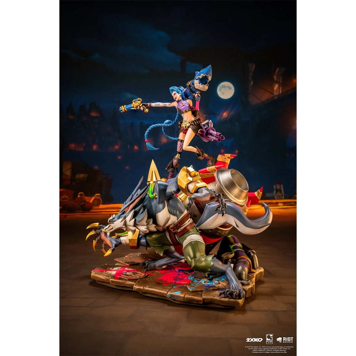 PureArts – Jinx & Warwick 1:10 Scale Resin Statue