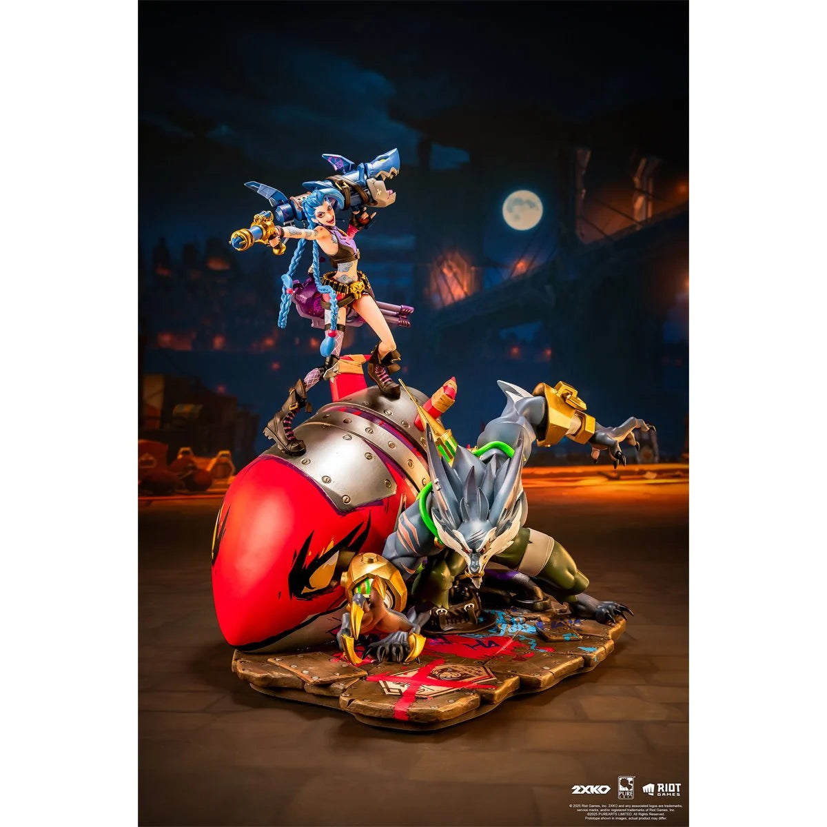PureArts – Jinx & Warwick 1:10 Scale Resin Statue