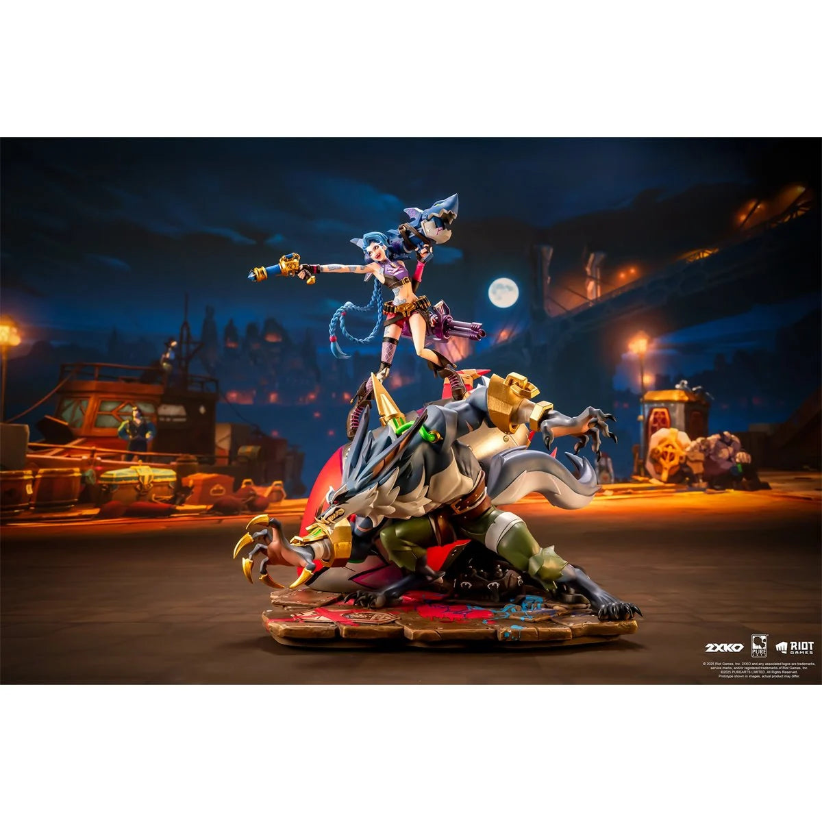 PureArts – Jinx & Warwick 1:10 Scale Resin Statue