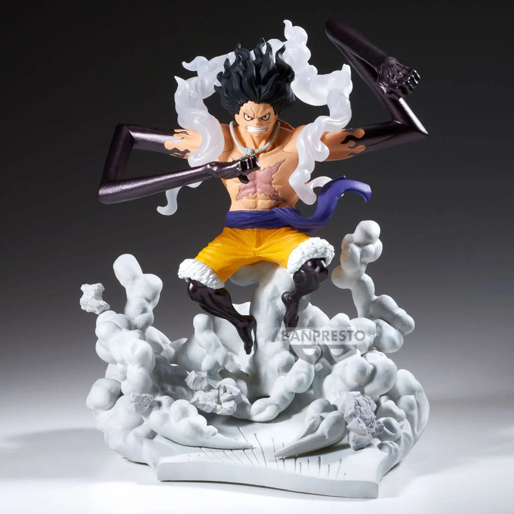 Banpresto – Monkey D. Luffy Gear 4 Senkozekkei Statue