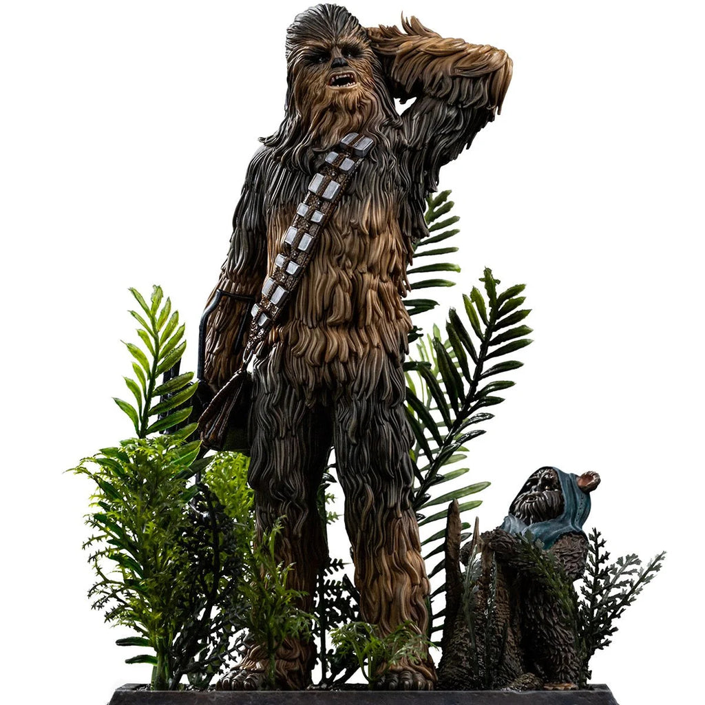 Iron Studios – Chewbacca & Tokkat 1:10 Art Scale Limited Edition Statue