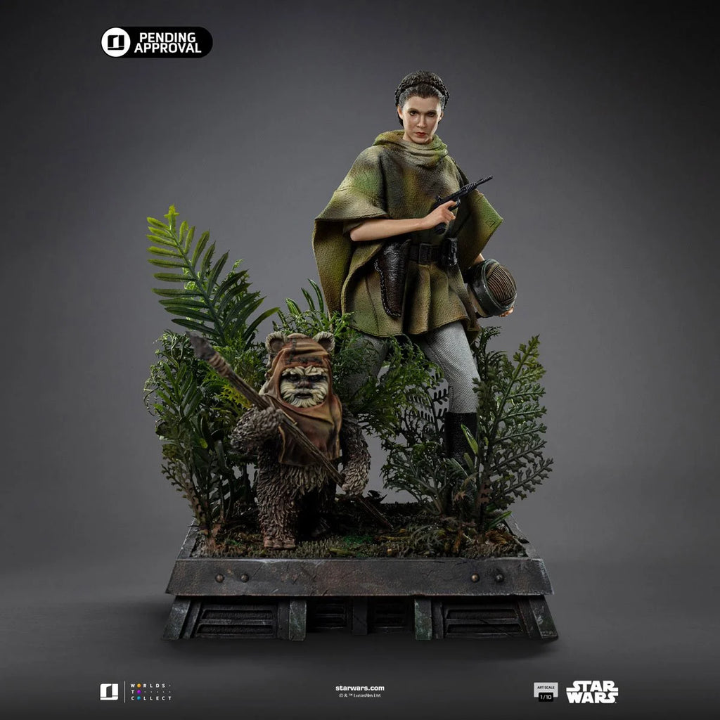 Iron Studios – Leia & Wicket 1:10 Art Scale Limited Edition Statue