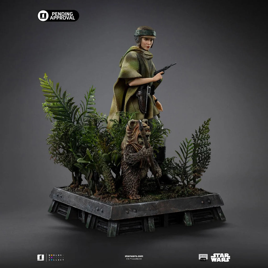 Iron Studios – Leia & Wicket 1:10 Art Scale Limited Edition Statue