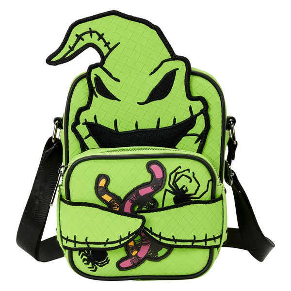 Loungefly – The Nightmare Before Christmas Oogie Boogie Glow Crossbuddies Bag